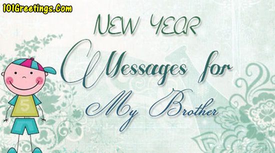 Happy New Year Wishes for Brother