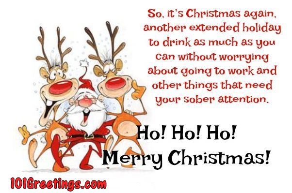 Best Christmas Funny Wishes for Friends