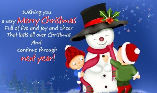 Best Merry Christmas Wishes for Kids