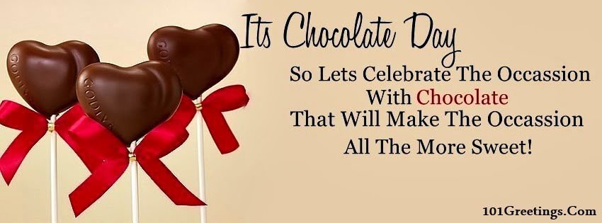 Happy Chocolate Day Facebook Covers