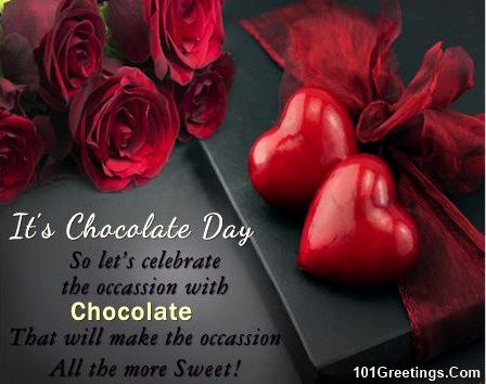 Heart Happy Chocolate Day Images