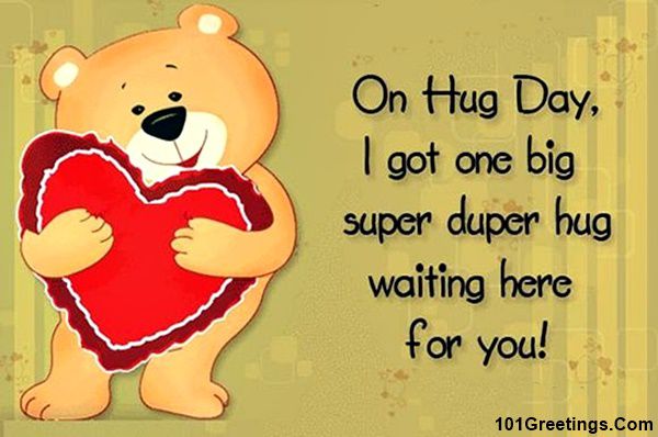 Sweet Hug Day Messages Collection for Boyfriend & Girlfriend