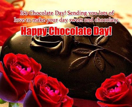 Sweet Happy Chocolate Day Images for Whatsapp
