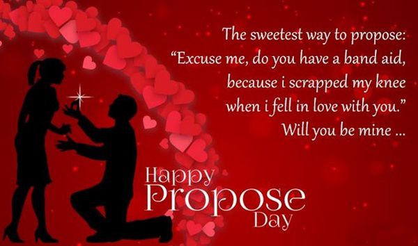 Romantic Propose Day SMS Messages