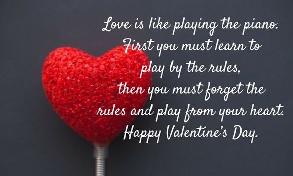 Romantic Valentine Quotes for Boyfriend and Girlfriend