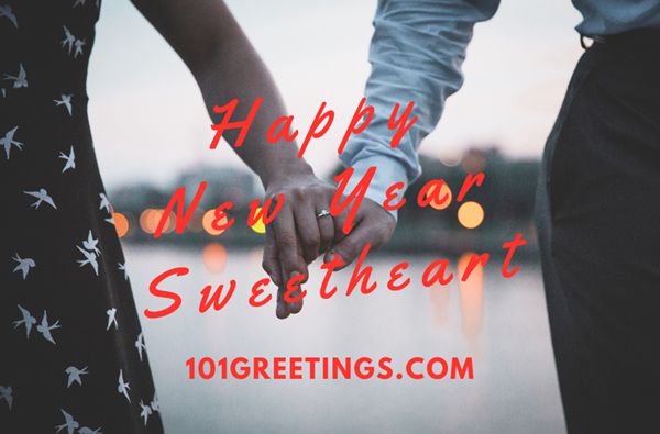 Lovely New Year Messages for Lovers