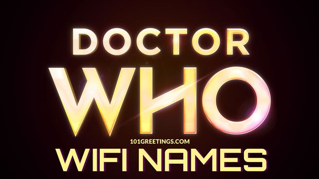 Doctor Who WiFi Names for SSID Network