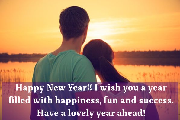 NEW YEAR WISHES IMAGES FOR HIM