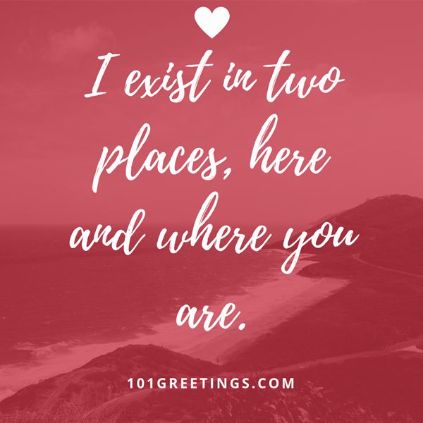 Romantic long distance quotes