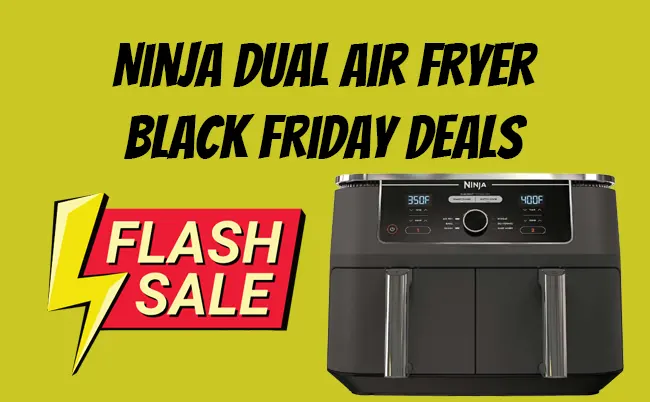 Ninja Dual Air Fryer Black Friday Deals – BEST PRICE [2022]