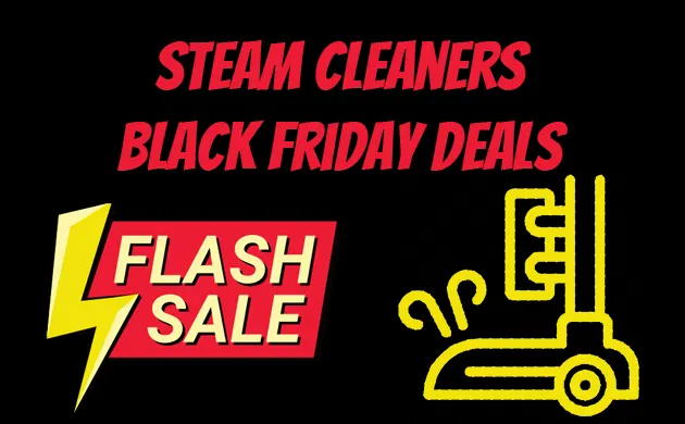 Steam Cleaner Black Friday Deals and Sale – SAVE BIG [2022]