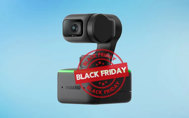 Insta360 Link PTZ 4K Webcam Black Friday Cyber Monday Deal